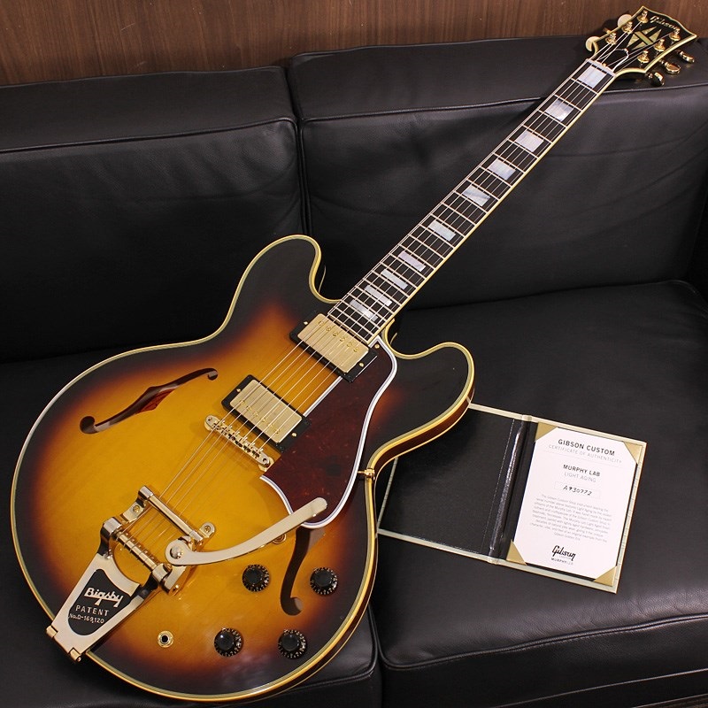 Murphy Lab 1959 ES-355 Reissue w/Bigsby Vintage Wide Burst Light Aged SN. A930772【TOTE BAG PRESENT CAMPAIGN】の商品画像
