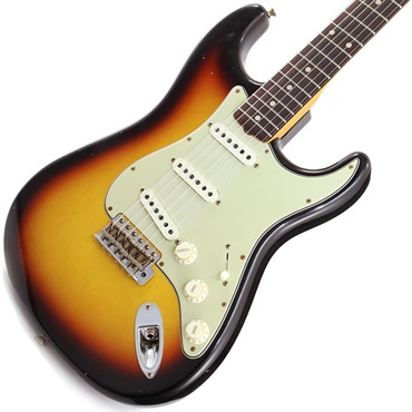 Limited Edition 1962/63 Stratocaster Journeyman Relic Faded/Aged 3-Color Sunburst【SN.CZ573376】