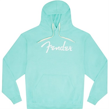 Fender USA Fender Spaghetti Logo Hoodie Daphne Blue (L Size) (9113100506)