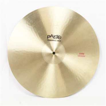 PAiSTe 1979s Formula 602 Classic Sounds Thin Crash 18 [1362g]【VINTAGE】