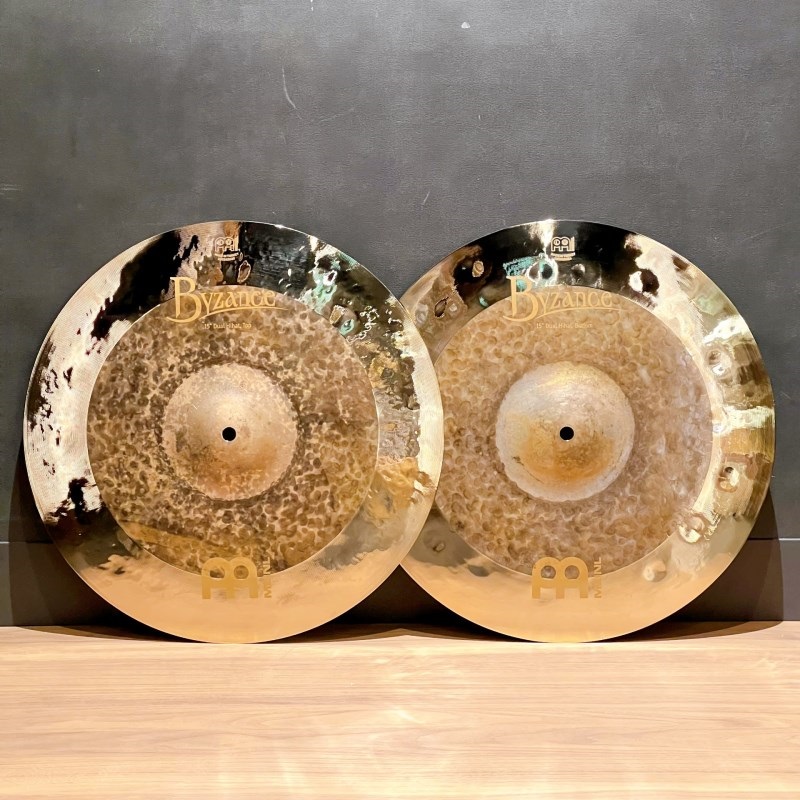 MEINL Byzance Dual Hihats 15 [B15DUH][990g/1200g][2023 MEINL FACTORY TOUR 選定品]