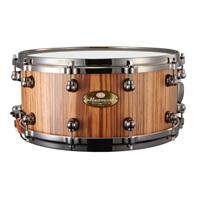 MWA1465S [Masterworks Snare Drum 14×6.5 / Satin Natural Zebra Wood]