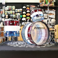 【5/20までの特別価格！】VISTALITE 3pc Drum Kit Limited Edition Patterns [22BD，16FT，13TT] -Pattern A [Red/White/Blue]