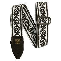 【創業50周年大決算SALE】 Black Vine Jacquard Strap [＃P05342]