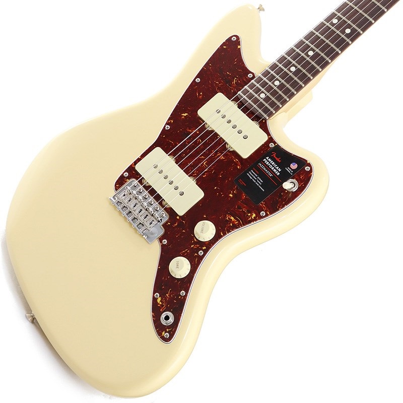 Fender USA American Performer Jazzmaster (Vintage White)