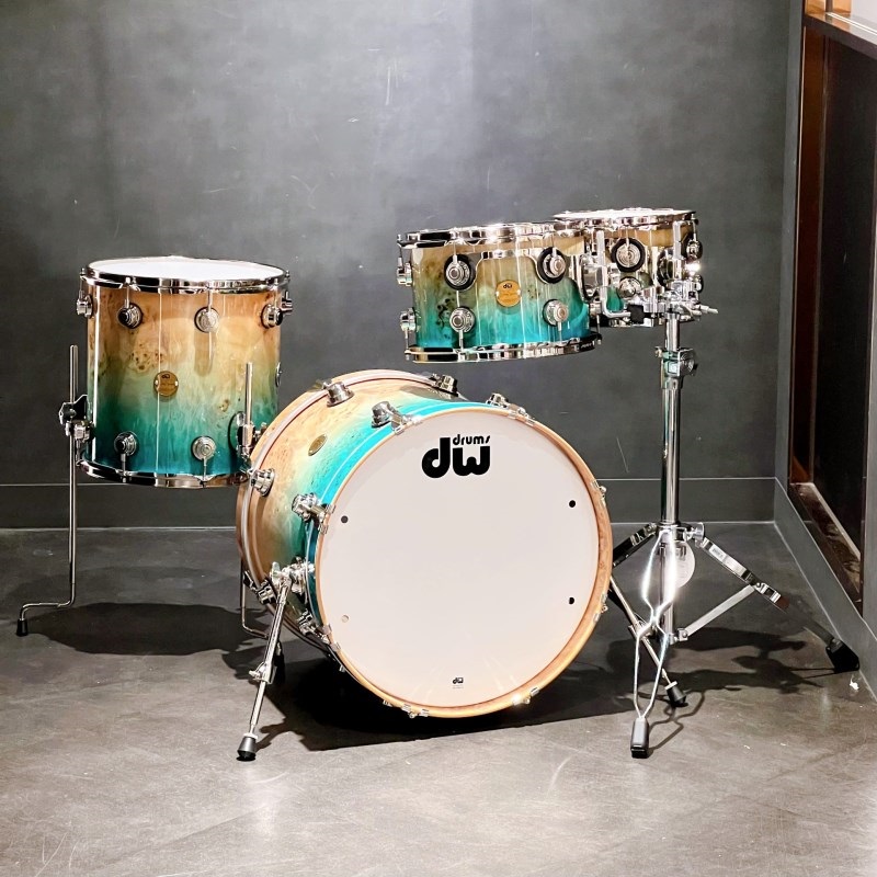 Jazz Series 4pc Drum Kit Exotic [BD20，FT14，TT12＆10][Candy Regal Blue Fade]の商品画像