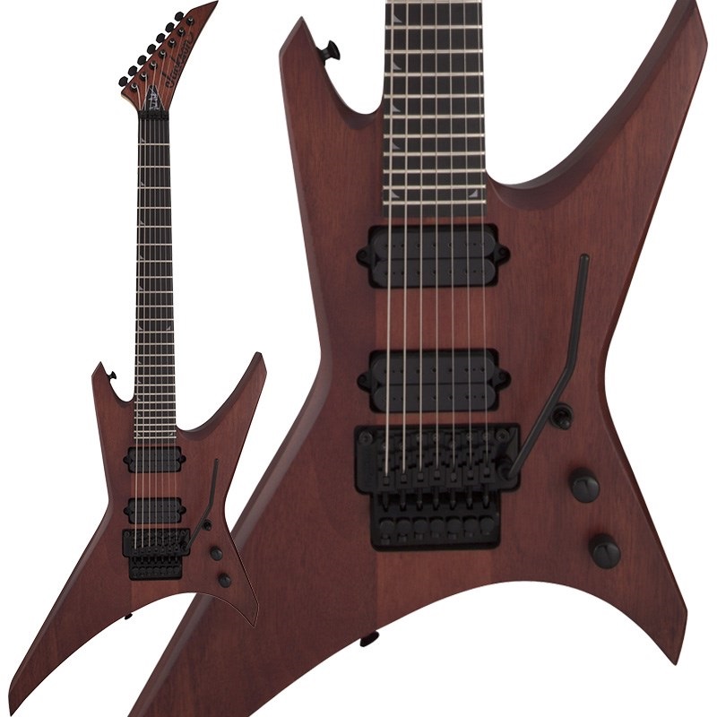 Jackson Pro Series Signature Dave Davidson Warrior WR7 MAH (Walnut Stain/Ebony)