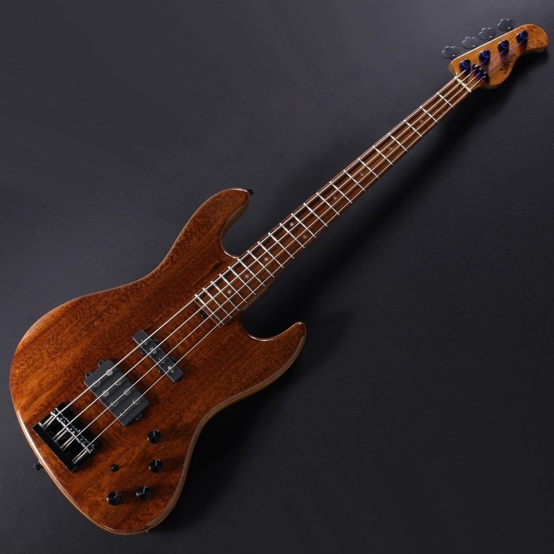 Limited Edition 2022 MasterBuilt 21-Fret MM-Style Bass 4st [Snakewood Top]の商品画像