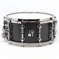 SQ2 14x7 Beech Medium Snare Drum -  Semi Gloss Dark Roots / Black Parts