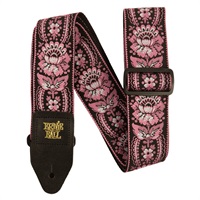 Pink Orleans Jacquard Guitar Strap [#P05347]
