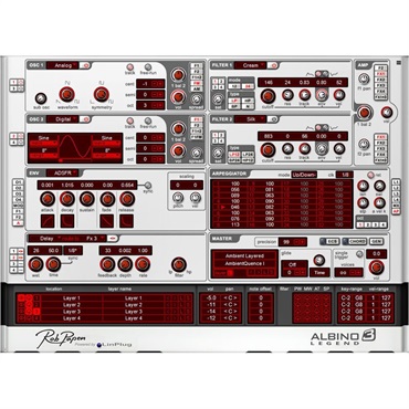 Rob Papen Albino-3 Legend(代引不可)(オンライン納品)