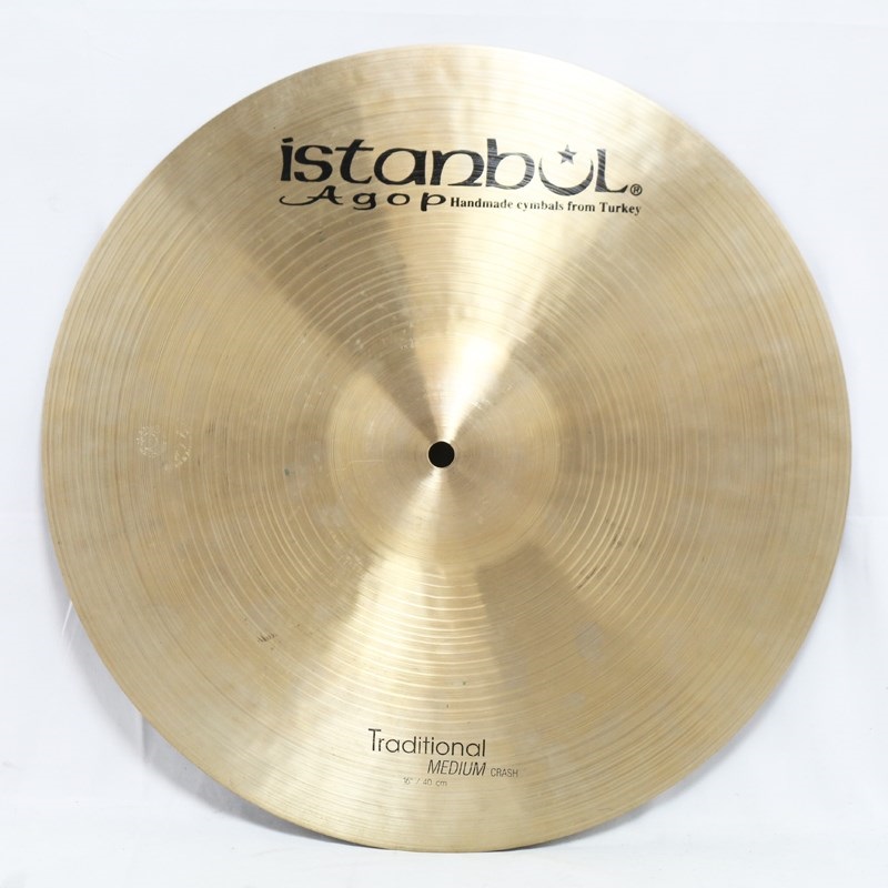 Istanbul／Agop Traditional Medium Crash 16 [1018g]【中古品】