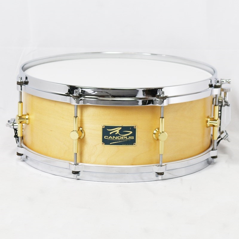 CANOPUS MO Snare Drum 14×5.5 w/Die Cast Hoops - Natural Oil [MO 
