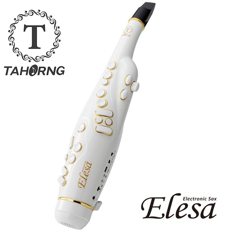 【12月15日発売 新製品】 電子サックス ELESA（エレサ）ホワイト ELS10WHの商品画像