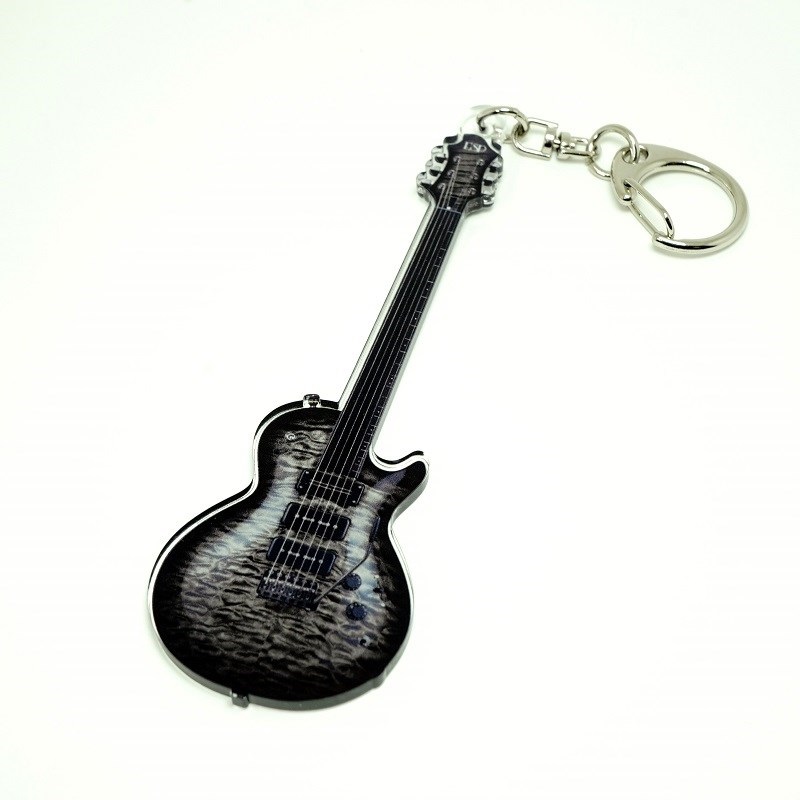 ESP 【創業50周年大決算SALE】 AK-SGZ-04 【ESP ECLIPSE S-III Fretless QUILT】 [アクリルキーホルダー]