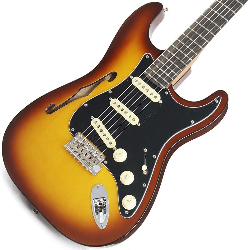 Limited Edition Suona Stratocaster Thinline (Violin Burst/Ebony Fingerboard)の商品画像