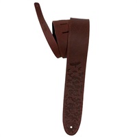 2.5 Leather Bird Swarm Strap Rust