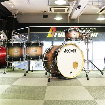 SONOR SELECT FORCE 5pc Drum Kit [22BD，16FT，14FT，12&10TT] -Brown Galaxy Sparkle- タムスタンド付属 【中古品】