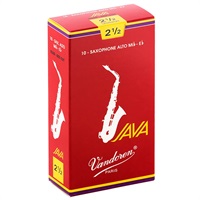 「2-1/2」アルトサックス用リード バンドレン JAVA (ジャバ)　ファイルド レッドカット