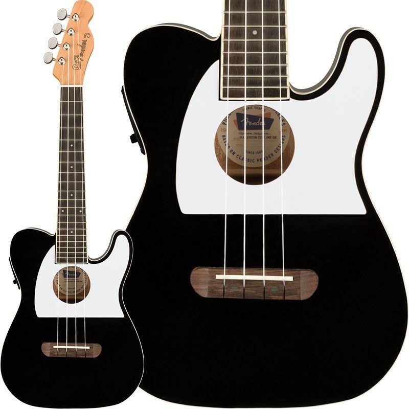 Fender Acoustics 【緊急値下げ！！】【数量限定特価】 Fullerton Tele Uke (Black) フェンダー