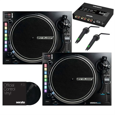 RP-8000MK2 TWIN + カートリッジ & ヴァイナル SET 【台数限定!Serato DJ DVS用インターフェース「FLUX」プレゼント！】