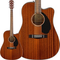 【数量限定特価】【新楽器応援セール】 Fender CD-60SCE Dreadnought All-Mahogany フェンダー