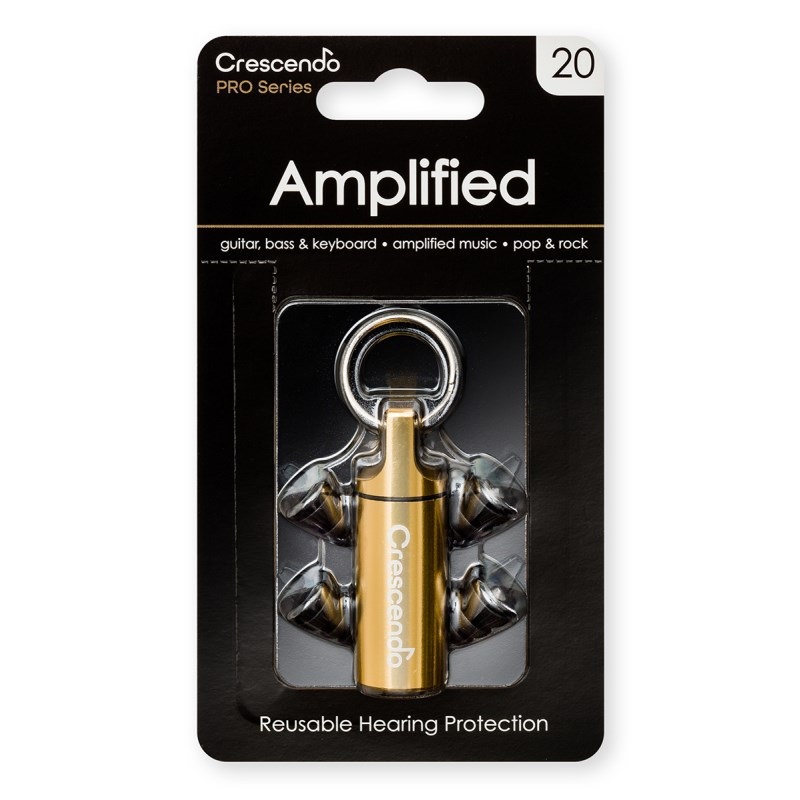豪奢な Amplified Crescendo 20 ｜イケベ楽器店オンラインストア [耳栓] 快適グッズ・旅行小物