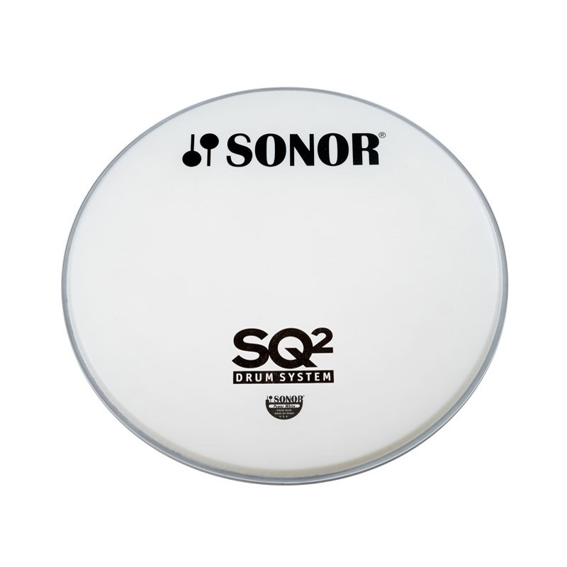 SONOR SN-BP18W/L-SQ2 [18インチ・バスドラム用ヘッド / コーテッド / SQ2ロゴ]