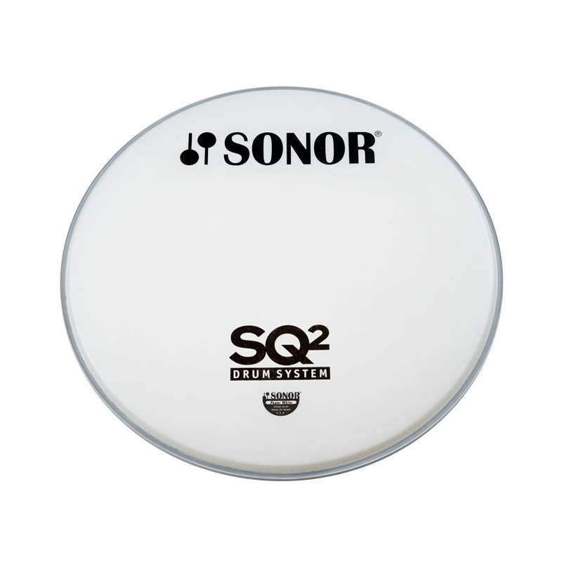 SONOR SN-BP20W/L-SQ2 [20インチ・バスドラム用ヘッド / コーテッド / SQ2ロゴ]