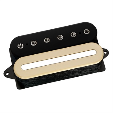 DiMarzio Crunch Lab Bridge Model [DP228] (Black-Cream/Standard-Spaced)【安心の正規輸入品】