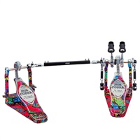 【TAMA 50th LIMITED】 HP900PWMPR [IRON COBRA Marble Edition Power Glide Twin Pedal／Psychedelic Rainbow 【限定品】