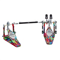 【TAMA 50th LIMITED】 HP900RWMPR [IRON COBRA Marble Edition Rolling Glide Twin Pedal／Psychedelic Rainbow] 【限定品】