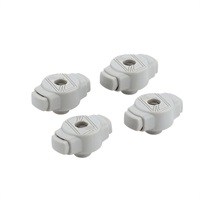 【TAMA 50th LIMITED】 QC8B4GY [Quick Cymbal Mate QC8 限定カラー 4pcs Value Pack／グレー]【限定品】