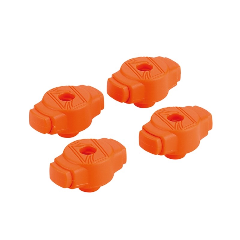 TAMA 【TAMA 50th LIMITED】 QC8B4OR [Quick Cymbal Mate QC8 限定カラー 4pcs Value Pack／オレンジ] 【限定品】