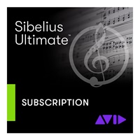 Sibelius Ultimate サブスクリプション(1年)(9938-30011-50)(オンライン納品)(代引不可)