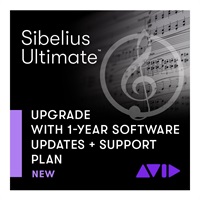 Sibelius Ultimate アップグレード・サポートプラン再加入版(1年)(9938-30013-00)(オンライン納品)(代引不可)