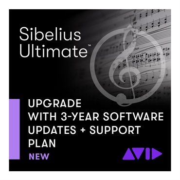 Sibelius Ultimate アップグレード・サポートプラン再加入版(3年)(9938-30013-01)(オンライン納品)(代引不可)