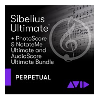 Sibelius Ultimate PhotoScore&AudioScore バンドル(9938-30111-00)(オンライン納品)(代引不可)
