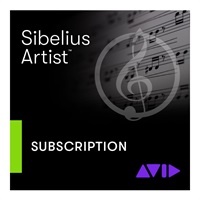 Sibelius Artist サブスクリプション(1年)(9938-30098-00)(オンライン納品)(代引不可)