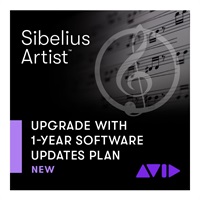 Sibelius Artist アップグレード・サポートプラン 再加入版(1年)(9938-30096-00)(オンライン納品)(代引不可)