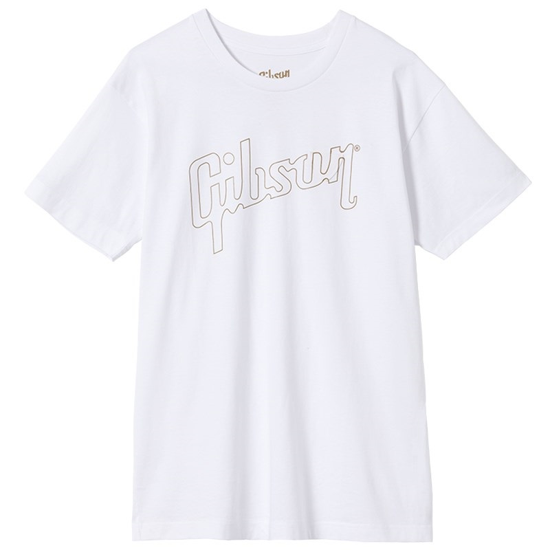 Farewell Tour x Gibson Gold Logo Tee (White) Small【GA-FWT-WHTTSM】の商品画像