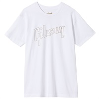【創業50周年大決算SALE】 Farewell Tour x Gibson Gold Logo Tee (White) Large【GA-FWT-WHTTLG】