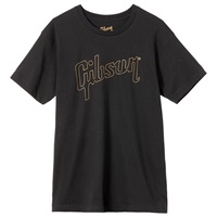 Farewell Tour x Gibson Gold Logo Tee (Black) Small【GA-FWT-BLKTSM】