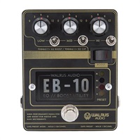 EB-10 PREAMP//EQ//BOOST [Matte Black] WAL-EB10 #B（ウォルラスオーディオ）イコライザー/ブースター
