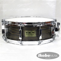 8ply Maple Snare Drum 14×5 - Wavy Ebony【店頭展示特価品】