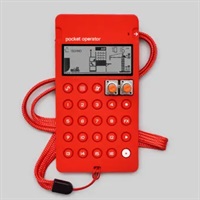 CA-X red generic case　PocketOperator用純正シリコンケース