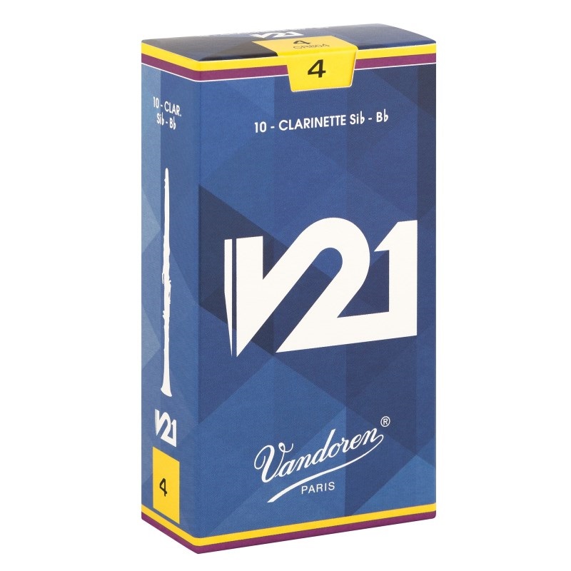 VANDOREN 《硬さ：4》B♭クラリネット用リード バンドレン V21 【宅配