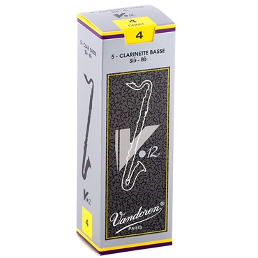 VANDOREN 【2個セット】《硬さ：4》バスクラリネット用リード