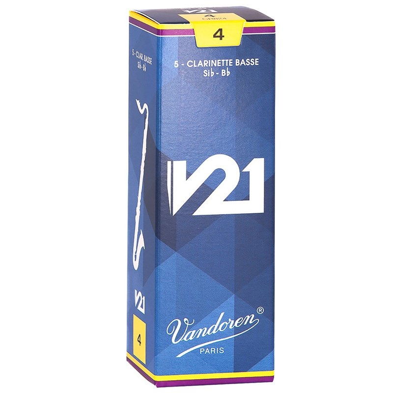 VANDOREN 《硬さ：4》バスクラリネット用リード バンドレン V21 【宅配