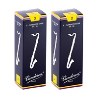 【2個セット】《硬さ：2》バスクラリネット用リード バンドレン Traditional (青箱) 【宅配便発送】【正規輸入品】